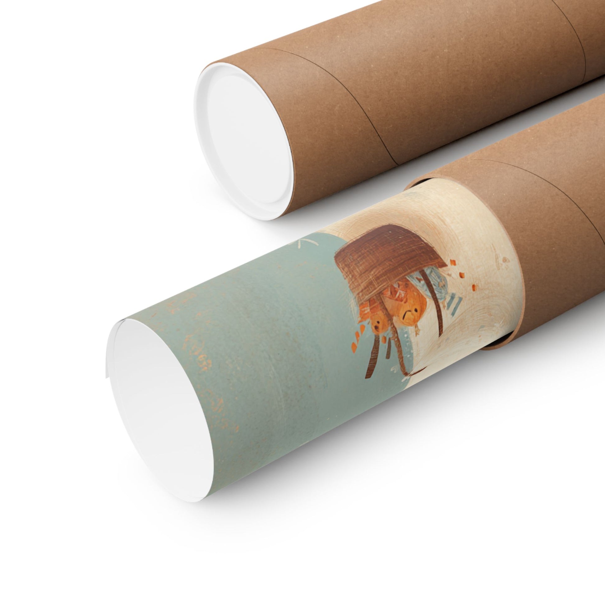 Halloween Matte Poster - Ghost Treats